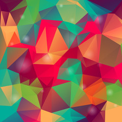 Fototapeta premium Abstract Triangle GeometricalBackground