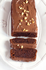 Homemade chocolate cake