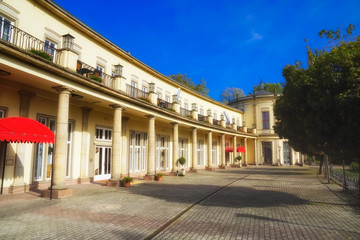 Obraz premium Leipzig Parkgaststätte auf der AGRA