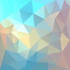 Obraz premium Polygonal mosaic abstract geometry background landscape.
