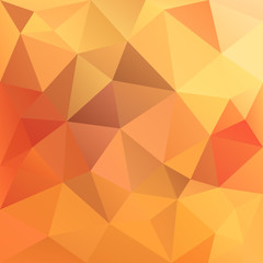 Polygonal mosaic abstract geometry background landscape in red,