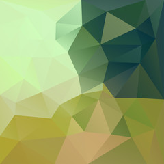 Polygonal mosaic abstract geometry background landscape in orang