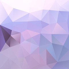 Polygonal mosaic abstract geometry background landckape in blue