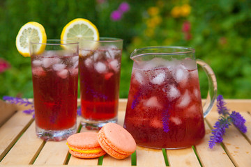 Tea with citrus lavender