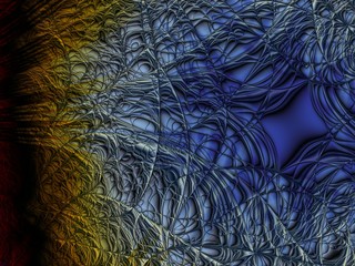  Fractal artwork for creative design. 