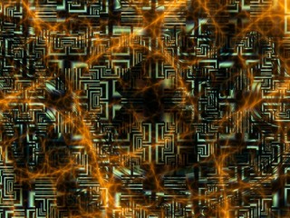  Fractal artwork for creative design. 