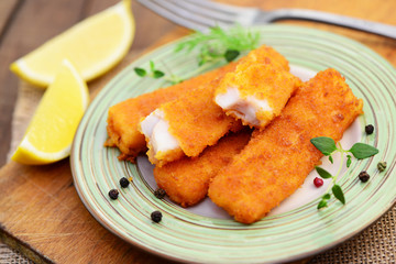 Teller Fisch