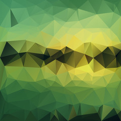 Polygonal mosaic abstract geometry background landscape.