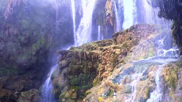 yerkopru waterfalls, hadim, konya, turkey

