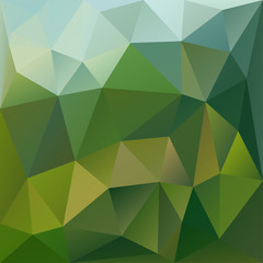 Polygonal mosaic background in green, yellow and blue colors.