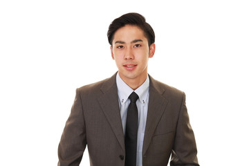 笑顔のビジネスマン