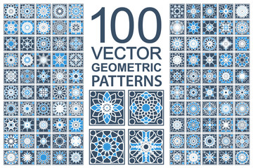 Vector Set of Geometric Patterns