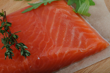 Salted salmon