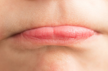 Obraz premium children's lips