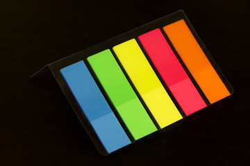 Colorful bookmarks for documents