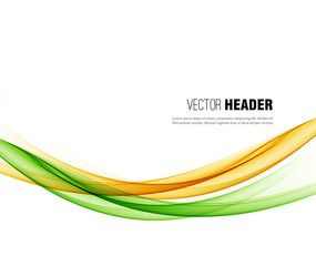 Abstract vector wave background