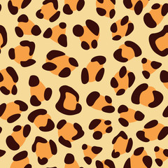 Leopard Print Seamless Pattern