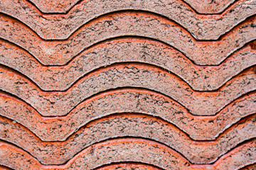 Row of Roof Tile