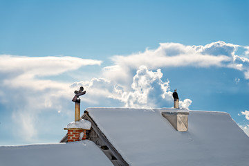 House Chimney, winterday