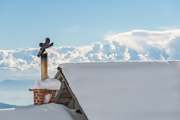 House Chimney, winterday