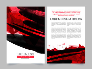 Two Page Brochure, Template or Flyer for Business.