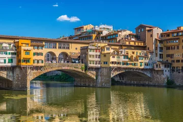 Foto op Plexiglas Ponte Vecchio Ponte Vecchio , Florence , Italy