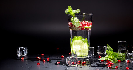 Detox water cocktail