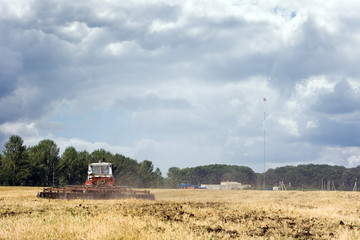 Obraz premium Agricultural works