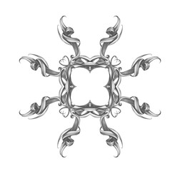 decorative elements in vintage style for decoration layout, fram