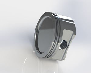 Piston 3D render