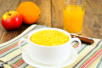 Polenta, Corn Porridge Diet Food