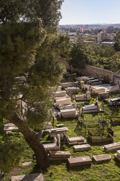 Jerusalem orthodox cemetery 