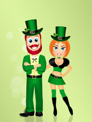 St. Patrick's couple