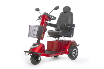 Fototapeta premium ogólna skuter inwalidzki dla osób niepełnosprawnych lub starszych przeciwko