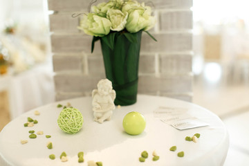 cute bouquet of flowers with little angel decoreted spicially oc