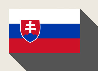 Fototapeta premium Slovakia flag