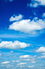 Fototapeta premium clouds in the blue sky