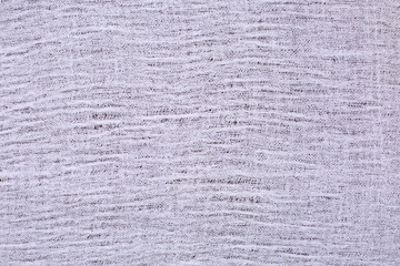 the texture of the gauze