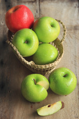fresh apple green fruit