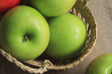 fresh apple green fruit