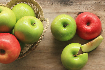 fresh apple green fruit