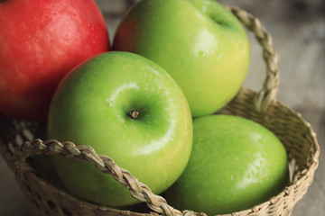 fresh apple green fruit