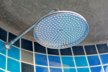 shower head in bathroom