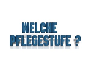 Pflegestufe 3d wort 