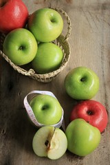 fresh apple green fruit