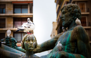 Turia fountain