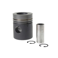 Set of metal tubes isolated on white