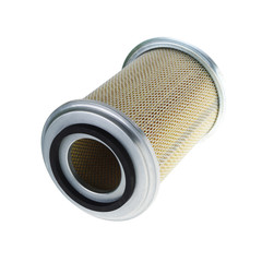 Car filter isolated on white