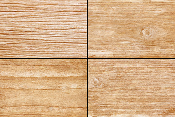 Old Yellow brown wood for background texture - 4 style