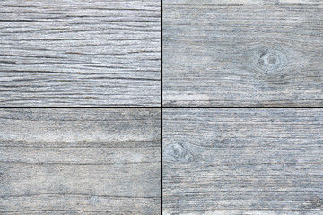 Old White gray wood for background texture - 4 style